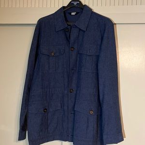 Linen Safari Jacket